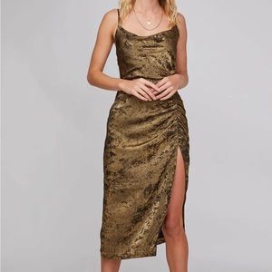 ASTR ALCHEMY MIDI DRESS SIZE MEDIUM